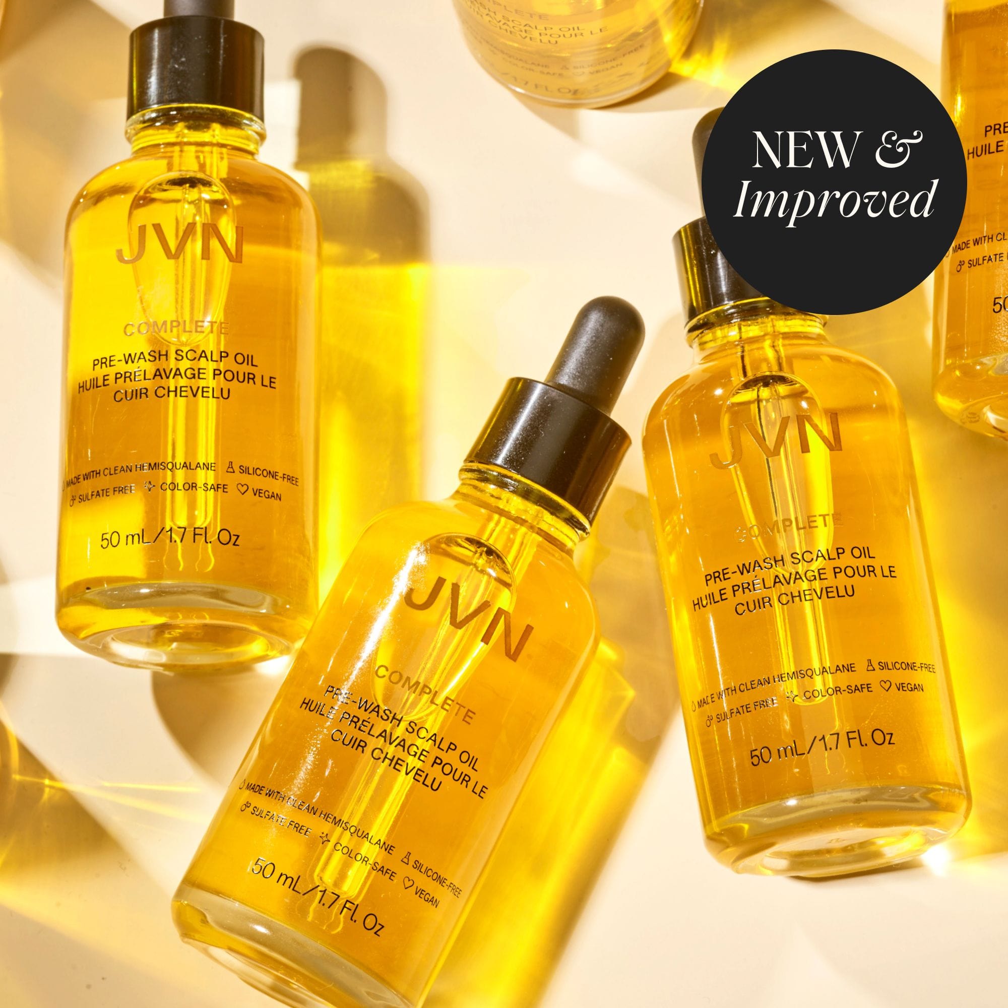 JVN Treatment Pre-Wash Scalp Oil (New Formula) JVN Pre-Wash Scalp Oil | Rosemary-Infused Scalp Treatment sulfate-free silicone-free sustainable